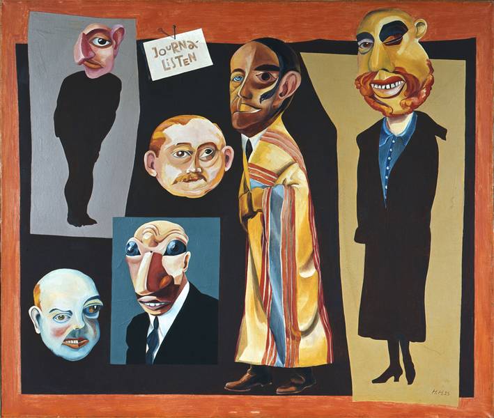 Hannah Hoch 1925 painting